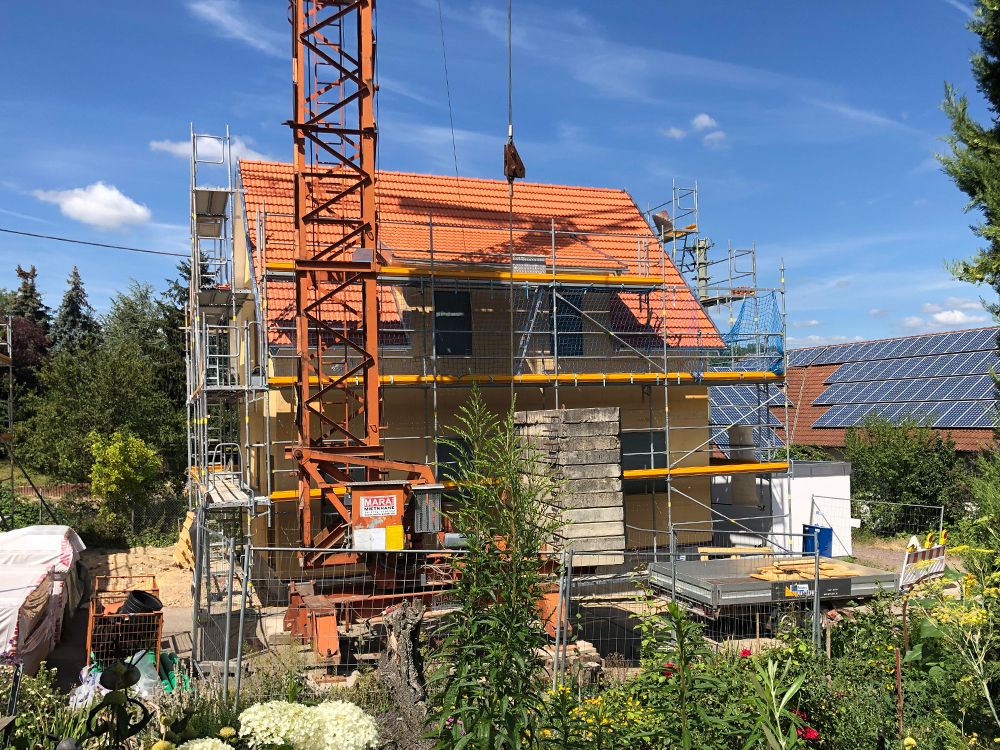 Wohnhaus Eindeckung Und Fassade